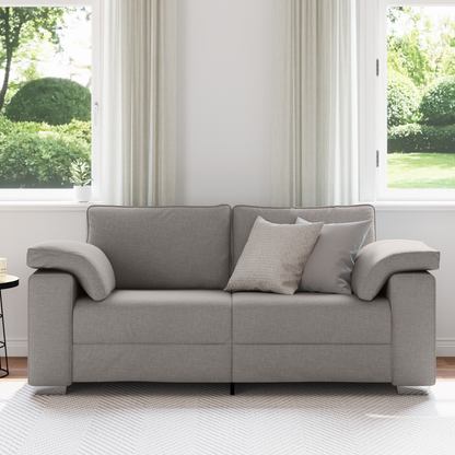 To-Personers Sofa I Taupe 140 Cm Stof