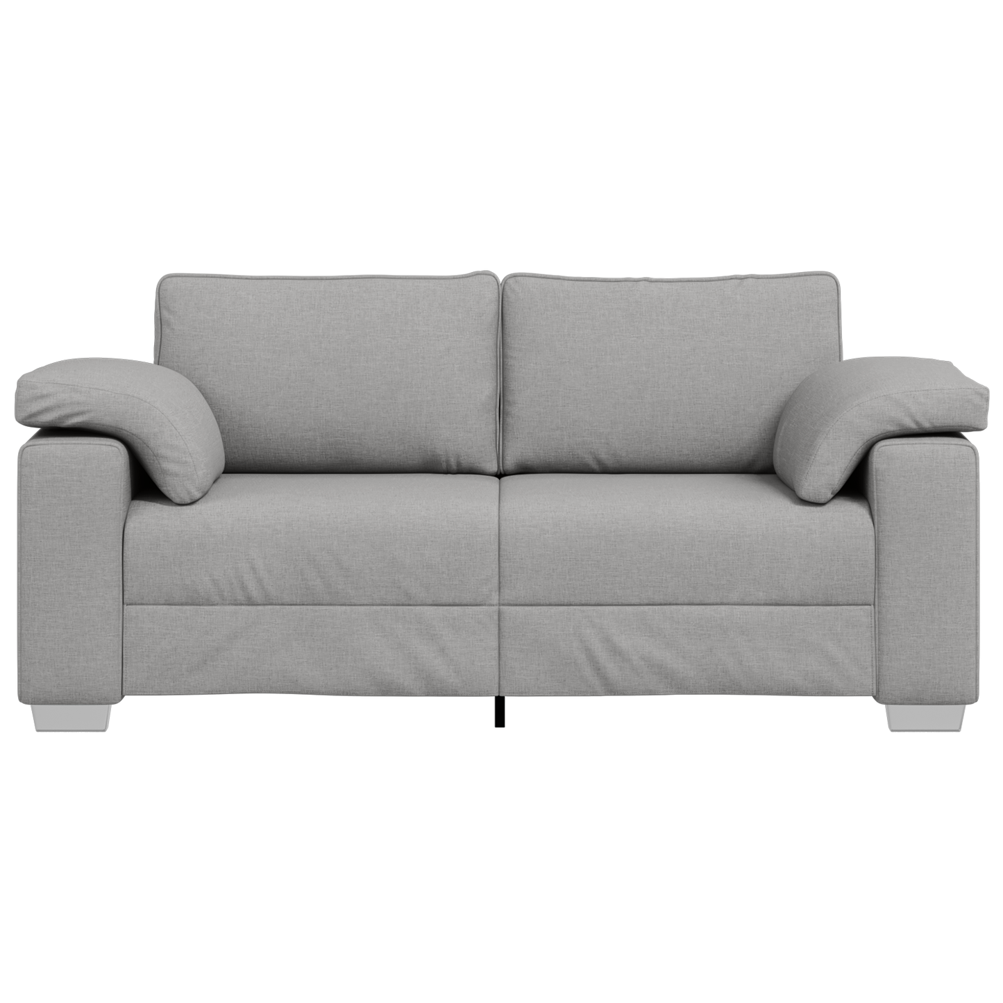 Sofabænk Skygrå 140 Cm Stof