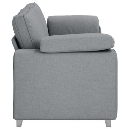 3-Personers Sofa I Lysegrå Stof - 178 Cm
