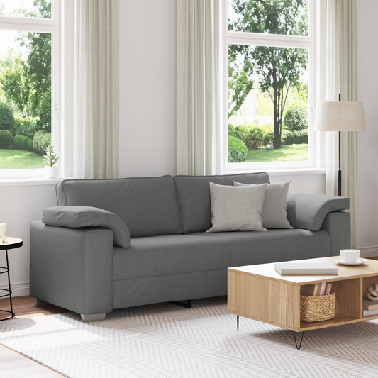 3-Personers Sofa Mørkegrå 178 Cm Stof