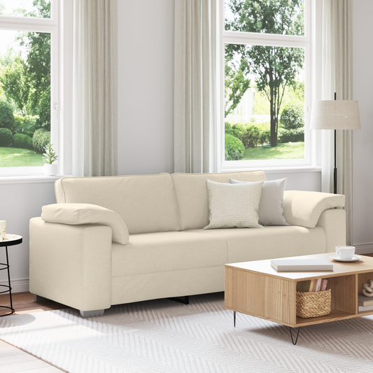 3-Sæders Sofa Linned 178 Cm