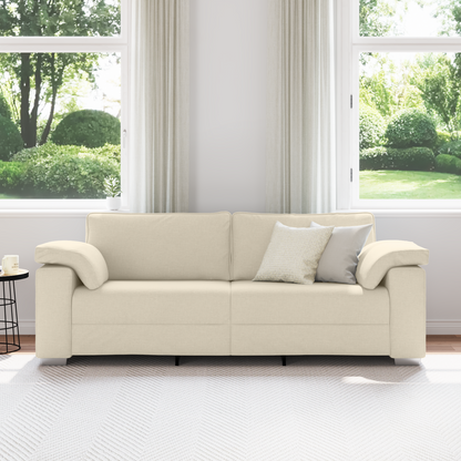 3-Sæders Sofa Linned 178 Cm