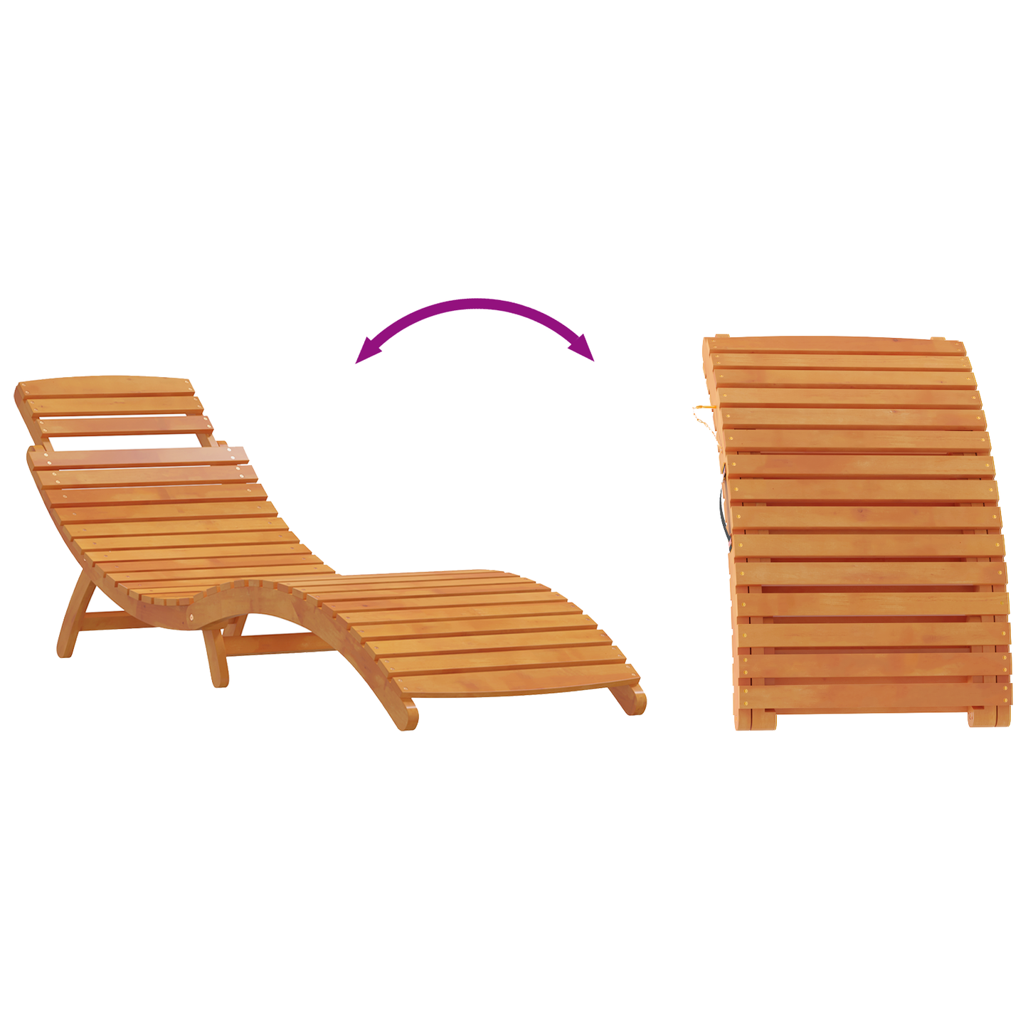 Solsenge 2 Pcs Solid Akacietræ