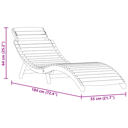 Solsenge 2 Pcs Solid Akacietræ