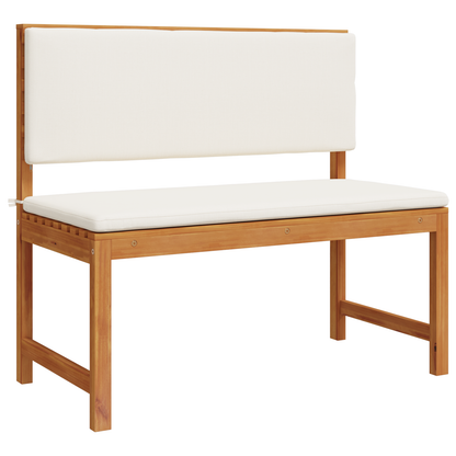 Havebænk Brun 100 X 50 X 91Cm Massivt Akacietræ