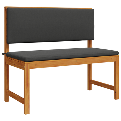 Havebænk Brun 100 X 50 X 91Cm Massivt Akacietræ