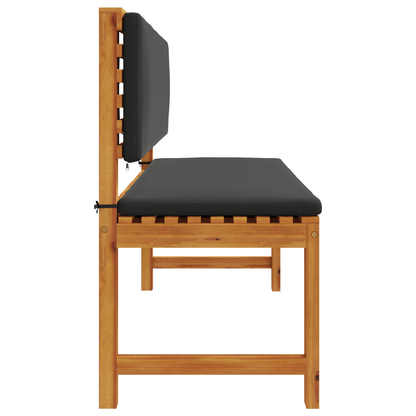 Havebænk Brun 100 X 50 X 91Cm Massivt Akacietræ