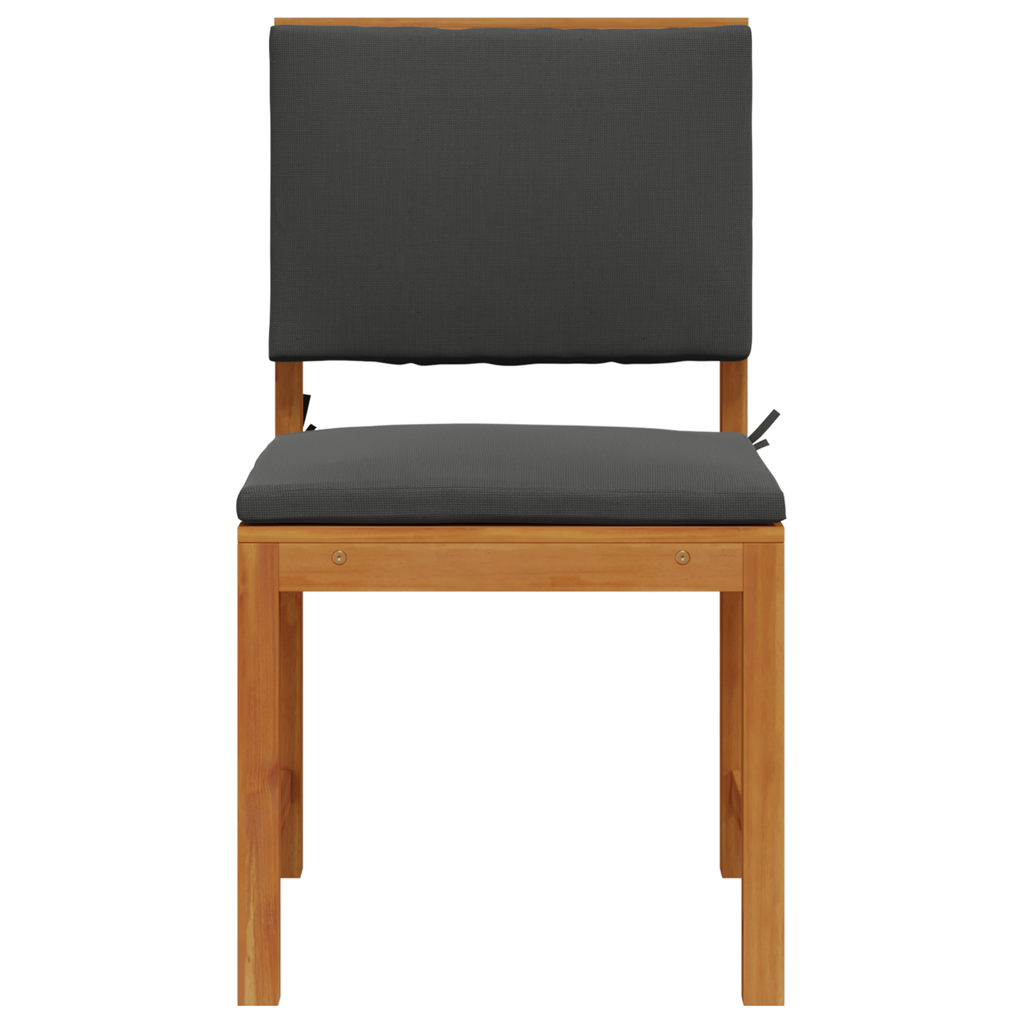 Have Stol 2 Dele Brun 50 X 50 X 91Cm Massivt Akacietræ