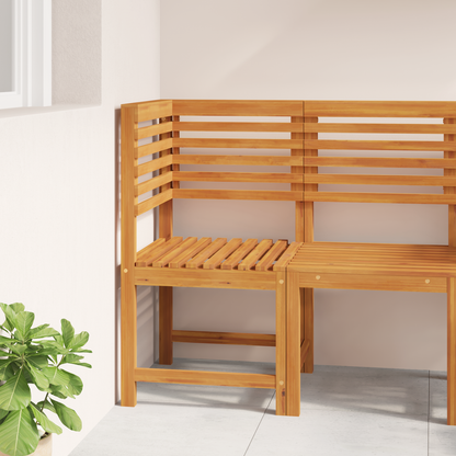 Have Stol Brun 50 X 50 X 91Cm Massivt Akacietræ