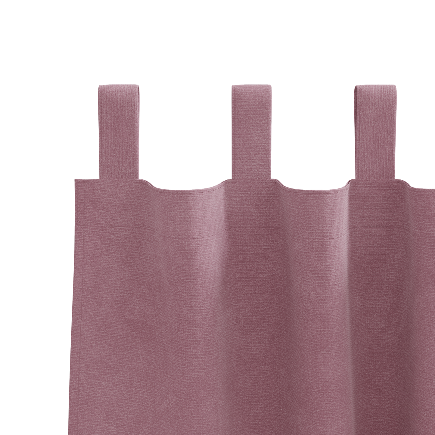 Mørklægningsgardiner Med Ophængsløkker 2 Stk Mørk Pink Fløjl