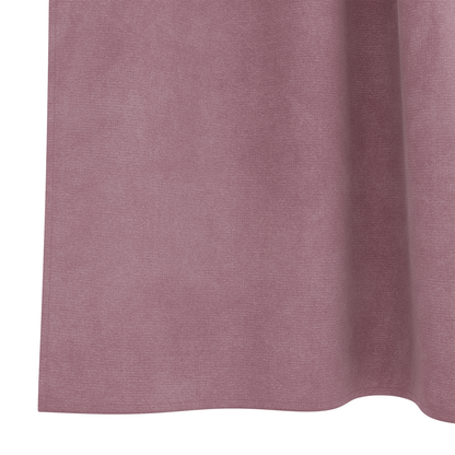 Mørklægningsgardiner Med Ophængsløkker 2 Stk Mørk Pink Fløjl