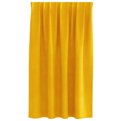 Blackout Gardiner Med Top Tape 2 Stk Sennepsgul Velvet