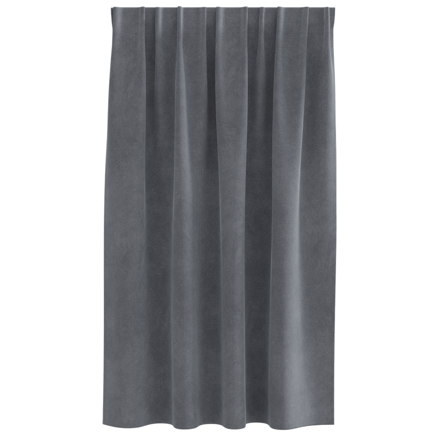 Blackout Gardiner Med Top Tape 2 Stk Super Lysegrå Velvet