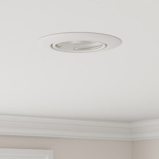 Indbyggede Spotlights 12 Stk Runde Gu10 Hvid Ø90 Mm Stål