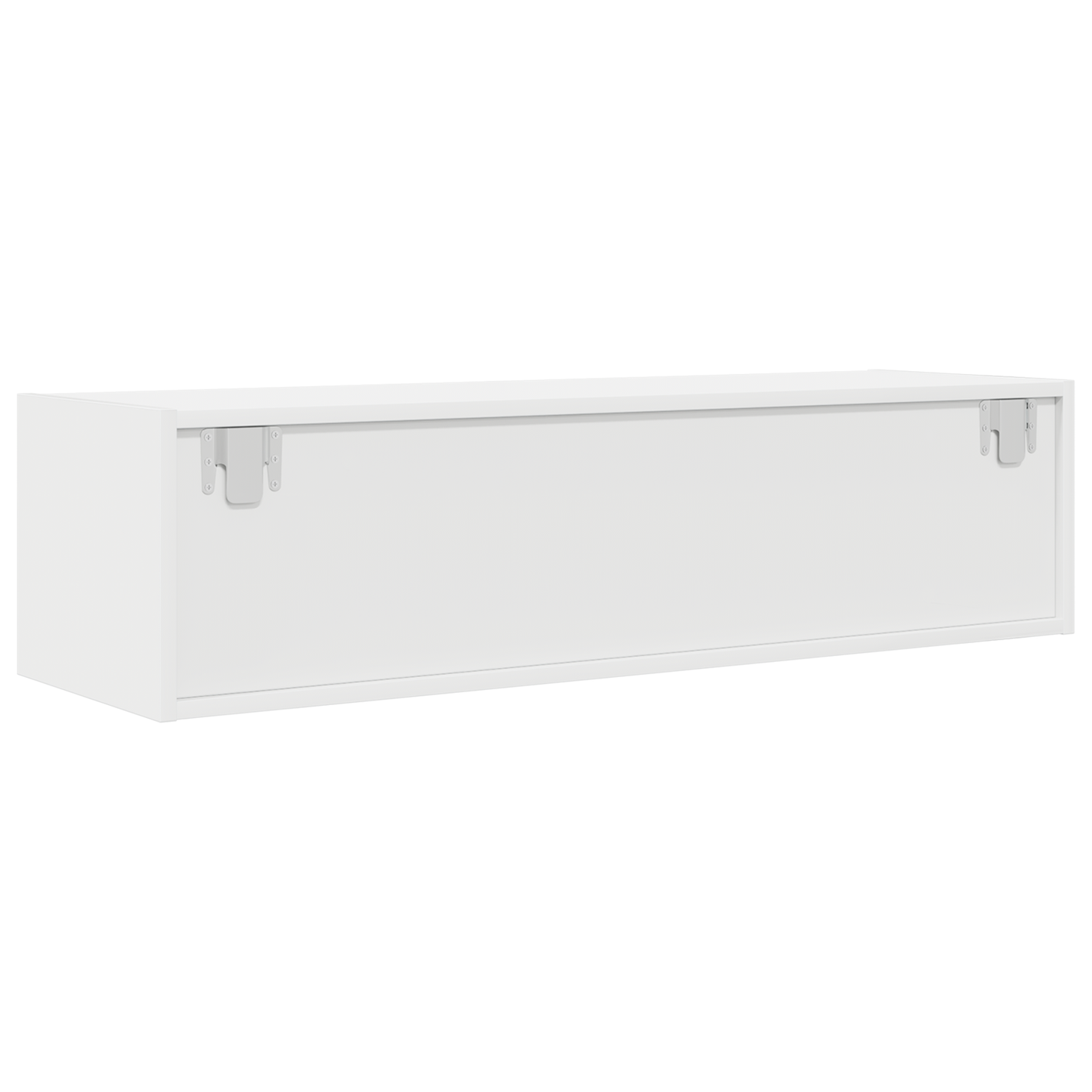 Tv-Skab Med Skuffe Hvid 100 X 31 X 25,5 Cm Konstrueret Træ