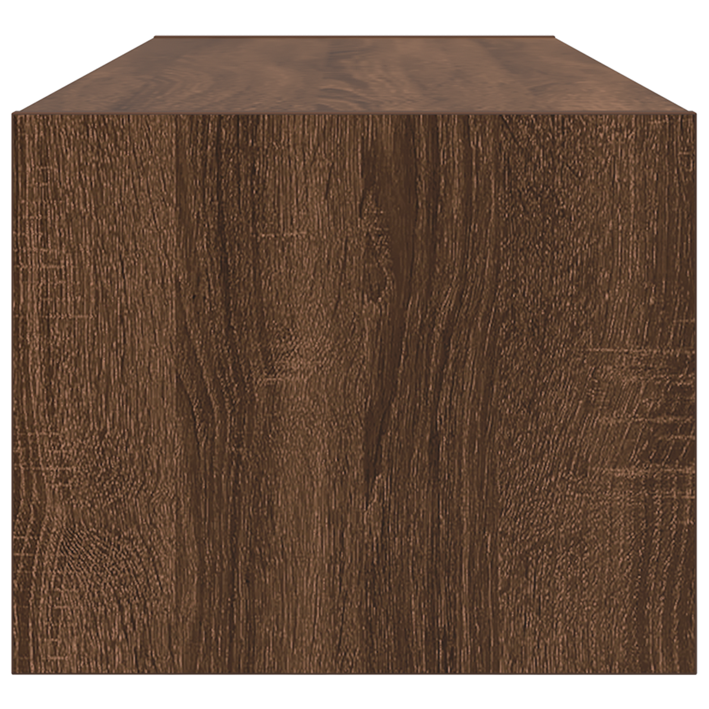 Tv-Skab Med Skuffe Brun Eg 100 X 31 X 25,5 Cm Konstrueret Træ