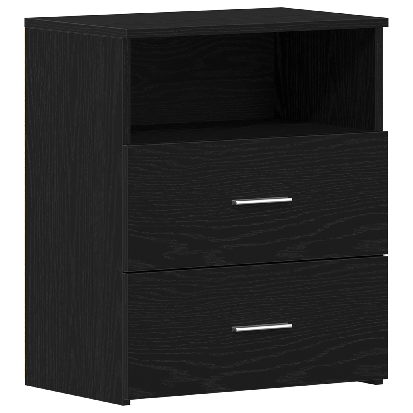 Sengebord Sort Eg 50X32X60Cm Lavet Af Træ