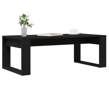 Sofabord Sort Eg 102X50X35 Cm