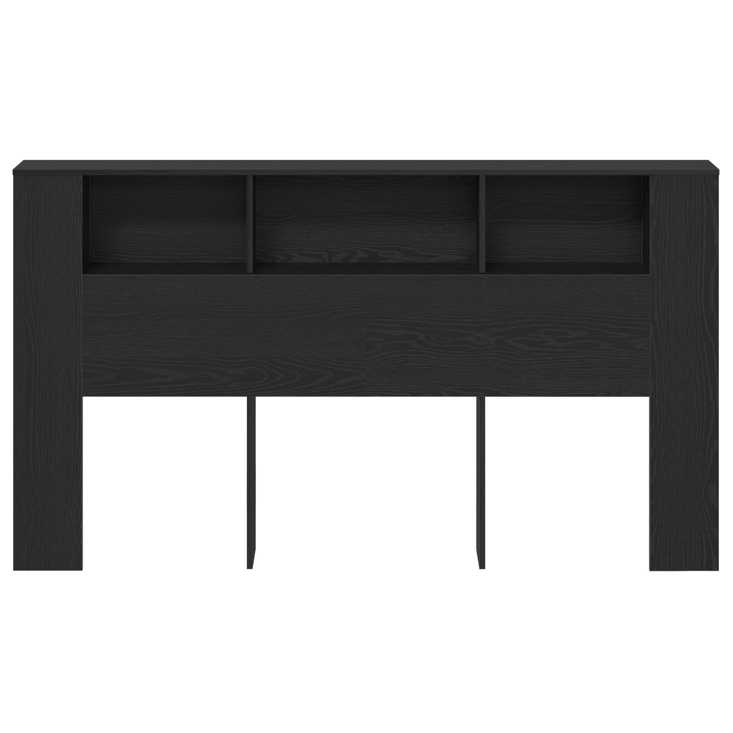 Hovedgærde Skab I Sort Eg - 180X18.5X102.5 Cm
