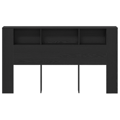 Hovedgærde Skab I Sort Eg - 180X18.5X102.5 Cm