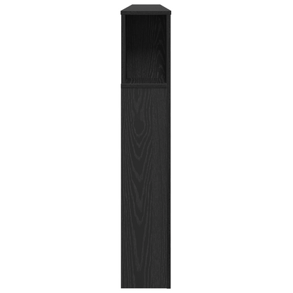 Hovedgærde Skab I Sort Eg - 180X18.5X102.5 Cm