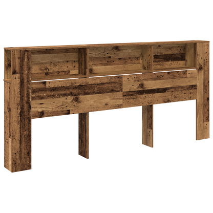 Hovedgærde Skab Gamle Træ 220X18,5X104,5 Cm
