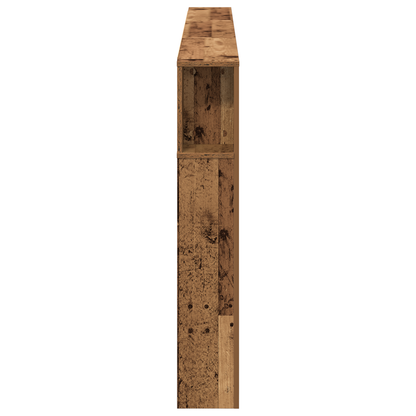 Hovedgærde Skab Gamle Træ 220X18,5X104,5 Cm