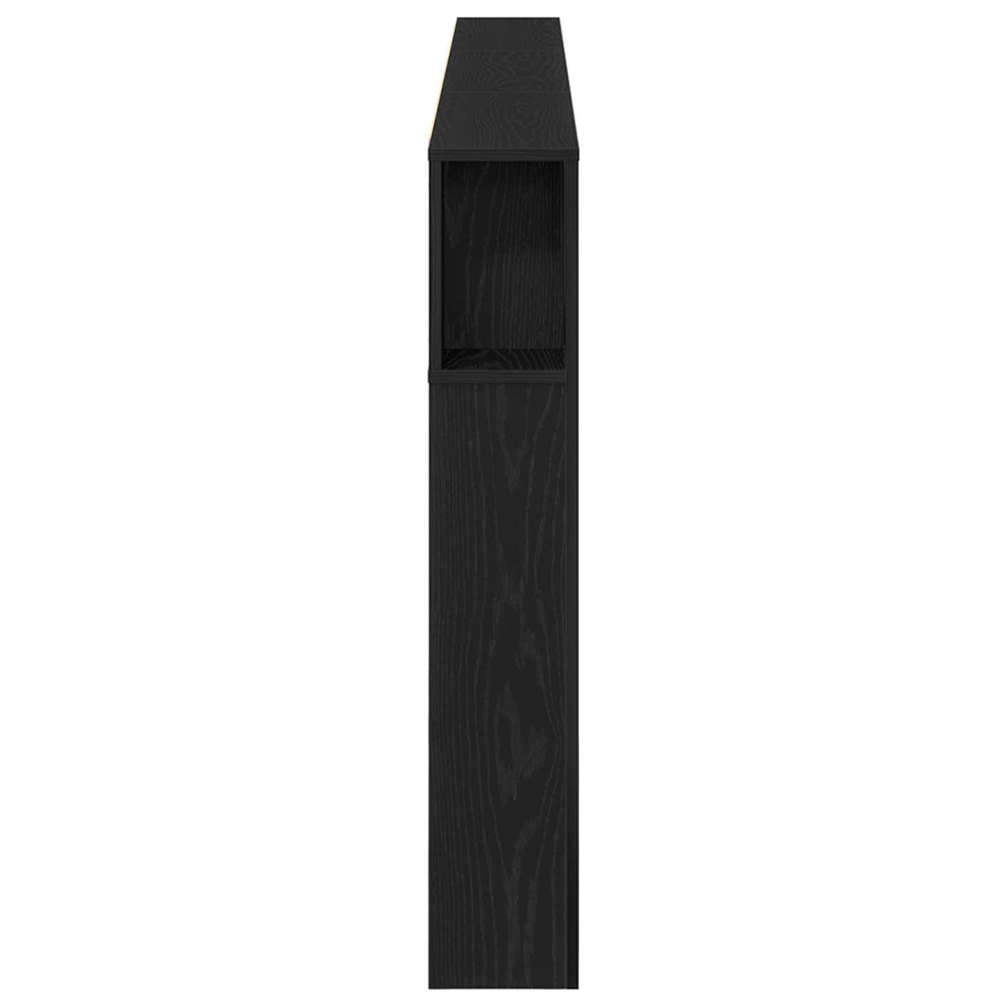 Hovedgærde Skab Sort Eg 220X18,5X104,5 Cm
