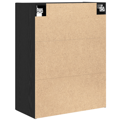 Vægskab Sort Eg 69.5 X 34 X 90 Cm