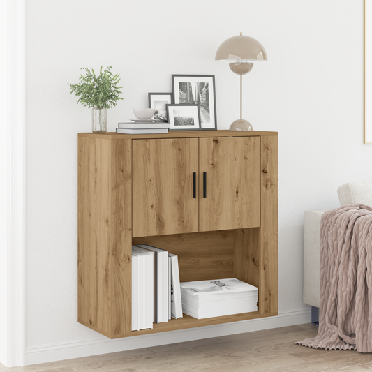 Vægskab Artisan Eg 80X33X80 Cm Spånplade
