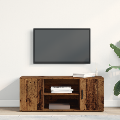 Tv-Skab Gammelt Træ 100 X 35 X 40 Cm Konstrueret Træ