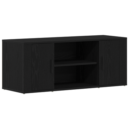 Tv-Skab Sort Eg 100 X 35 X 40 Cm Konstrueret Træ