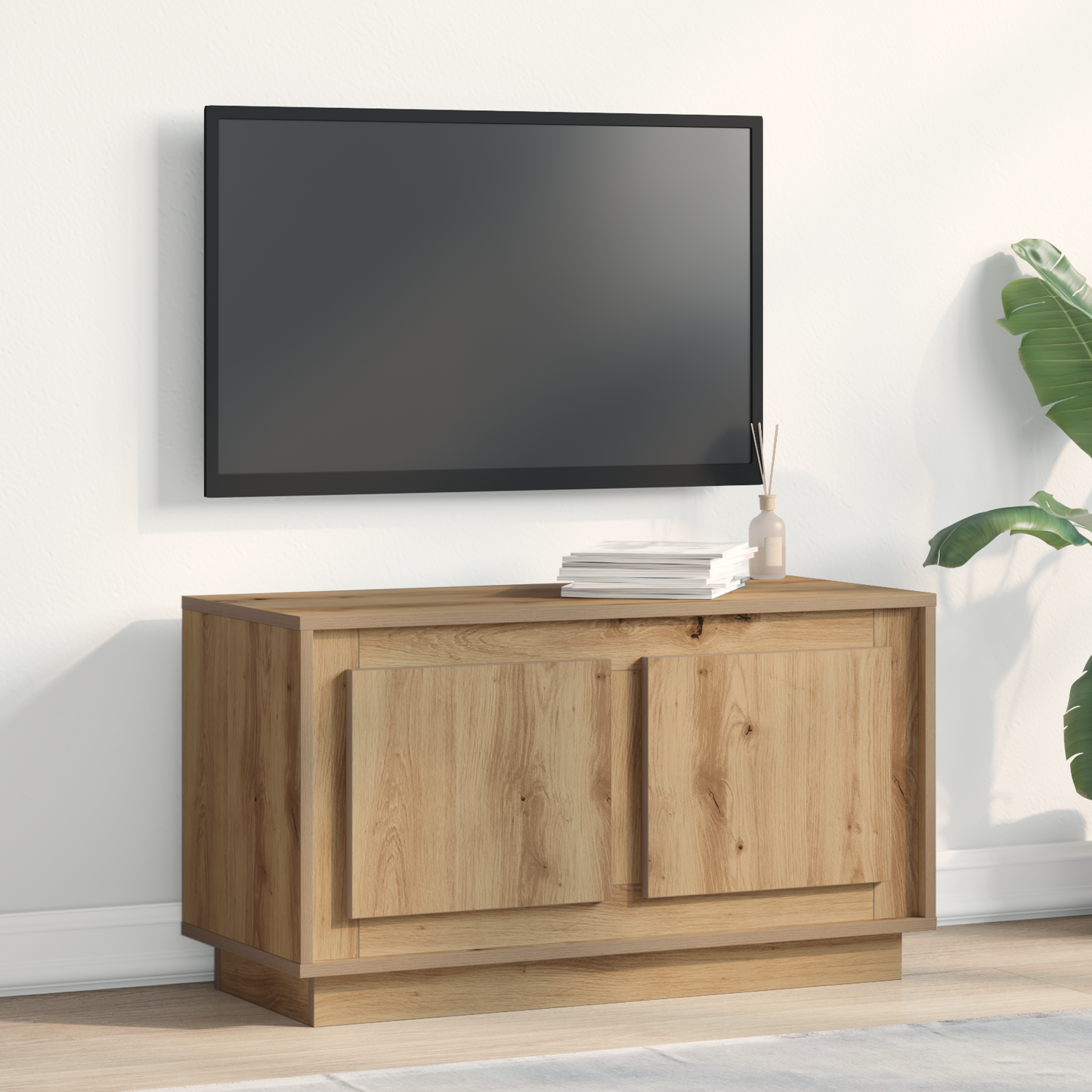 Tv-Skab Artisan Eg 80 X 35 X 45 Cm Konstrueret Træ