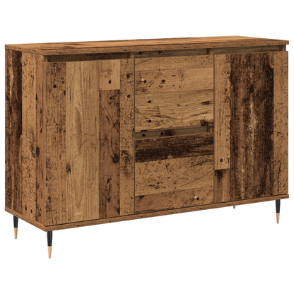 Sideboard Gammelt Træ 101,5 X 35 X 70 Cm Konstrueret Træ