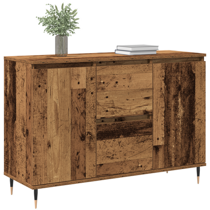 Sideboard Gammelt Træ 101,5 X 35 X 70 Cm Konstrueret Træ
