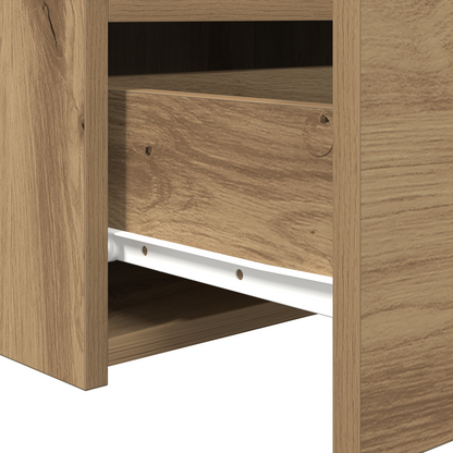 Natbord Med Led Lys 2 Stk Artisan Eg 50X40X45 Cm