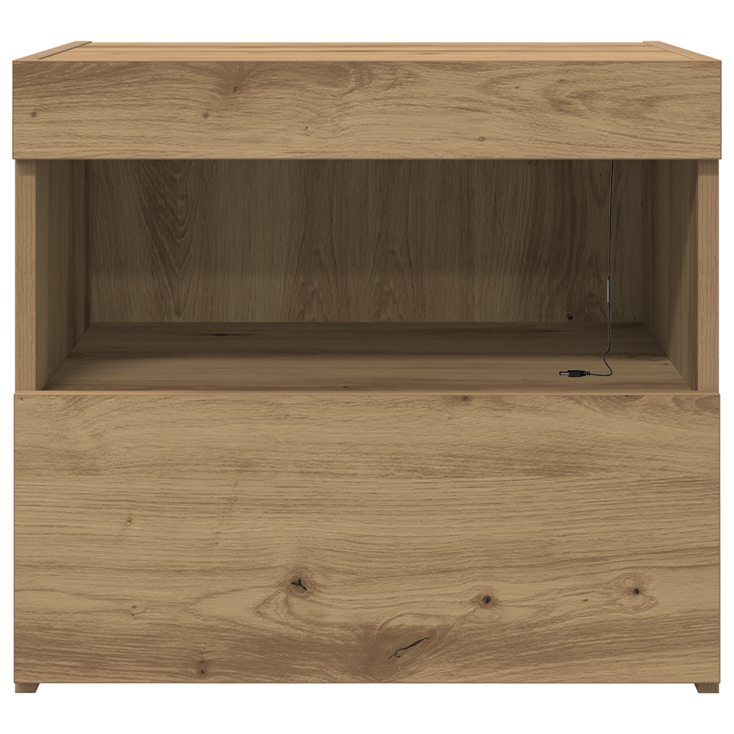 Natbord Med Led Lys 2 Stk Artisan Eg 50X40X45 Cm
