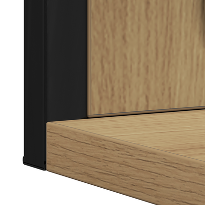 Badeværelsesspejl Artisan Eg 50 X 12 X 60 Cm Konstrueret Træ