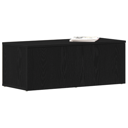 Tv-Bord Med Skuffe Sort 80 X 34 X 30 Cm Konstrueret Træ