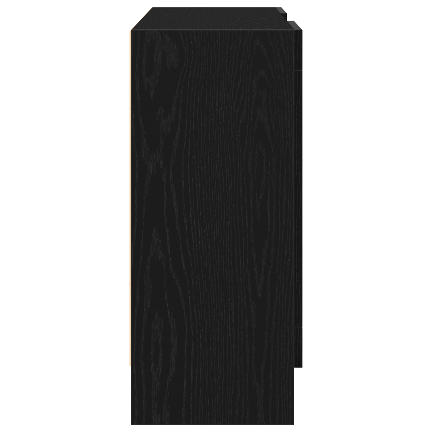Sideboard Sort 120 X 30.5 X 70 Cm Konstrueret Træ