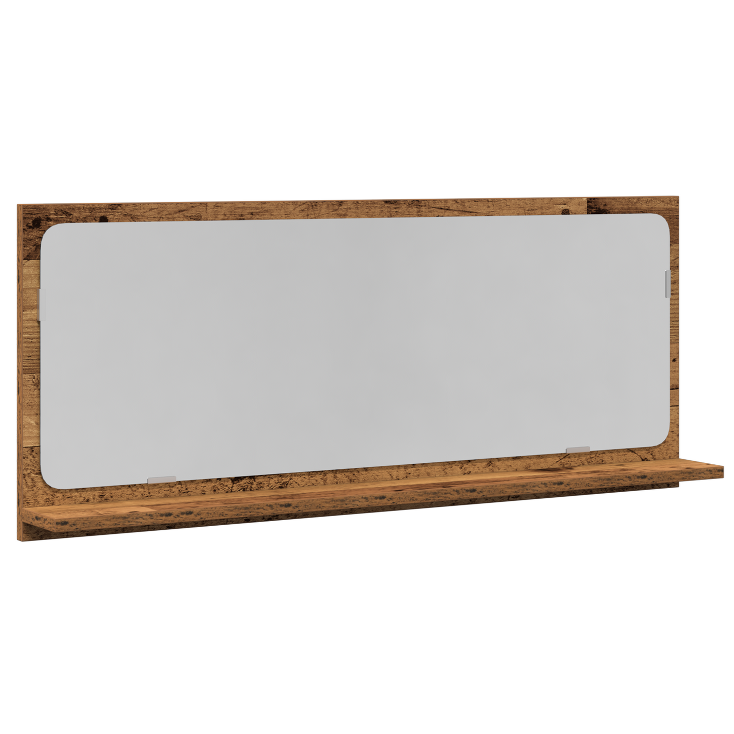 Spejlhylde Gammelt Træ 90 X 10.5 X 37 Cm Konstrueret Træ