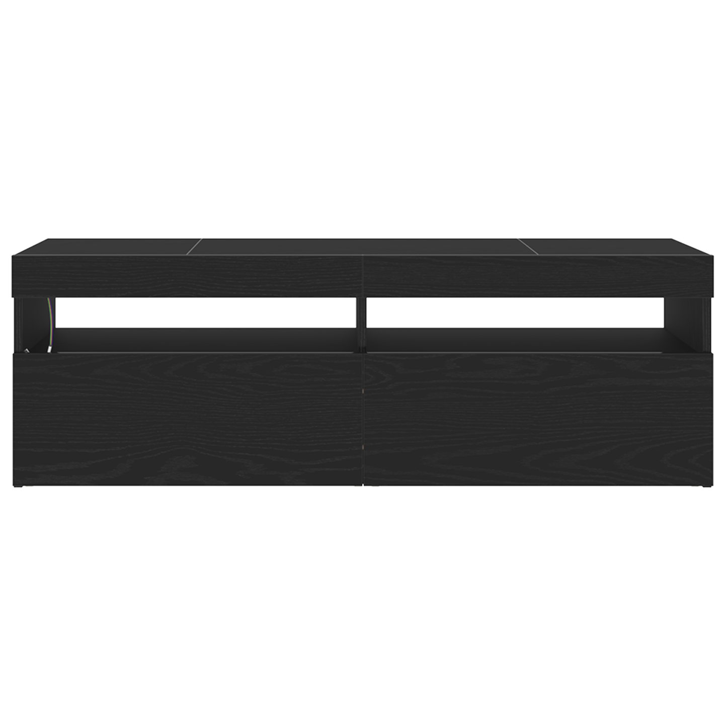 Tv-Skab Sort 120 X 35 X 40 Cm Konstrueret Træ