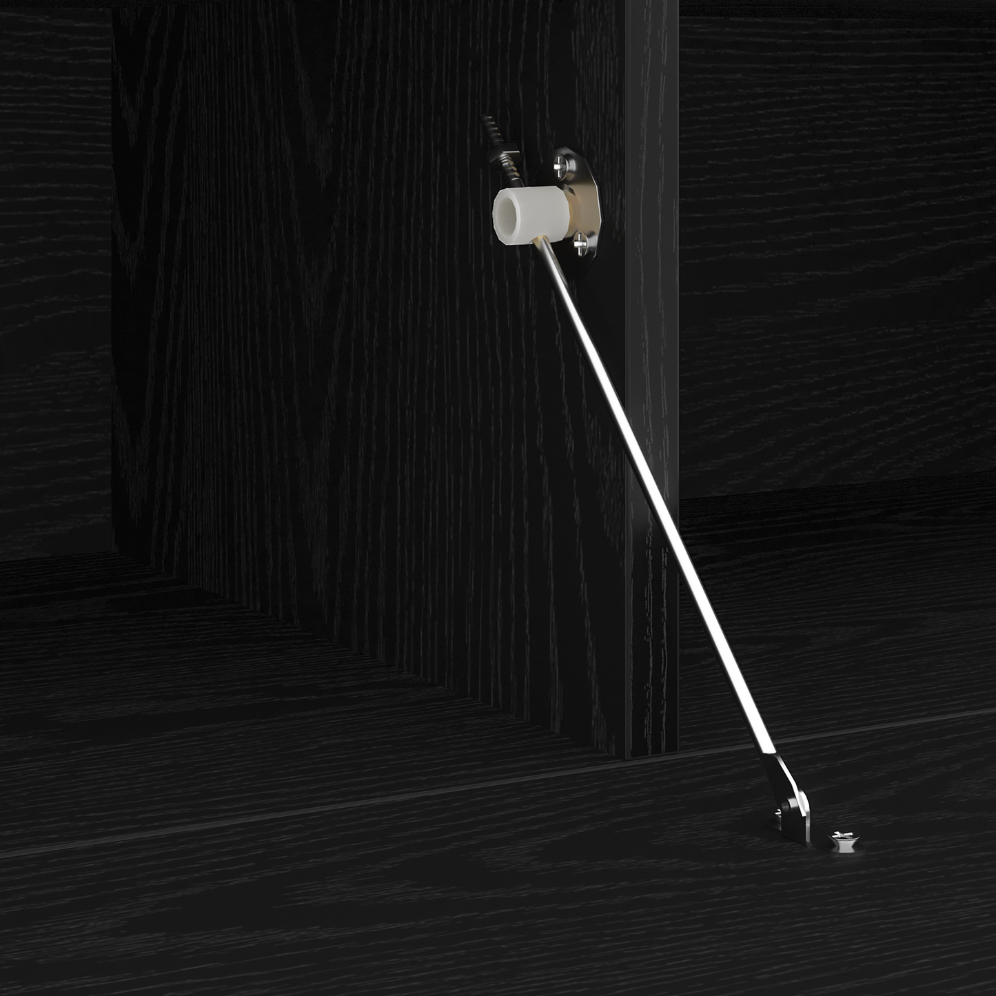 Tv-Skab Sort 75 X 35 X 40 Cm Konstrueret Træ