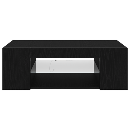 Tv-Skab Sort 90 X 39 X 30 Cm Konstrueret Træ