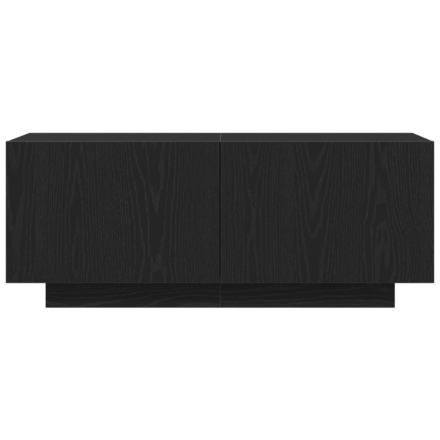 Tv-Skab Sort 100 X 35 X 40 Cm Konstrueret Træ