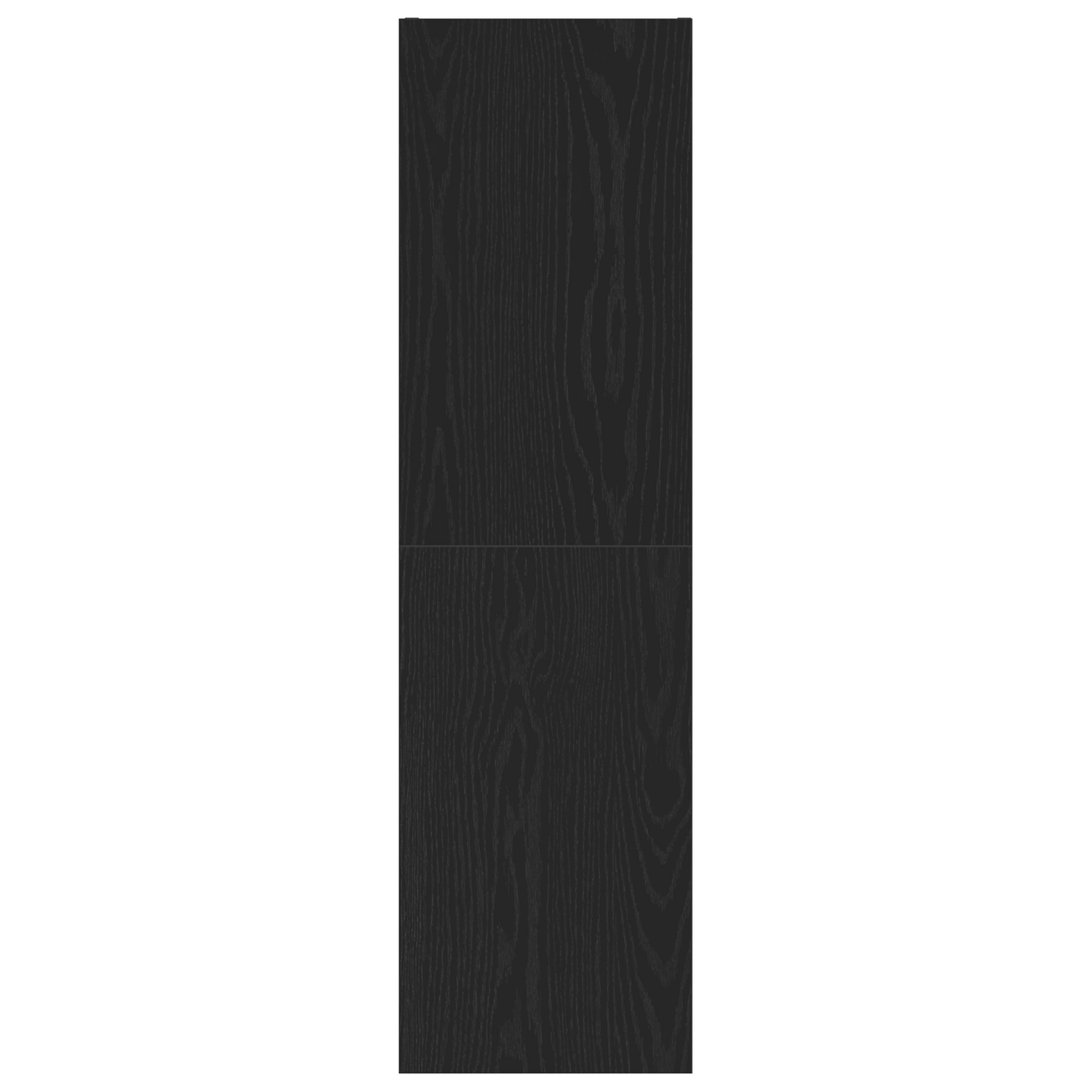 Væghængt Tv Skab Sort Eg 30.5 X 30 X 110 Cm Konstrueret Træ