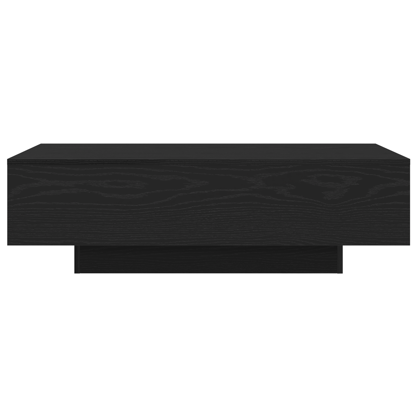 Sofabord Sort Eg 100X30X36,5 Cm Konstrueret Træ