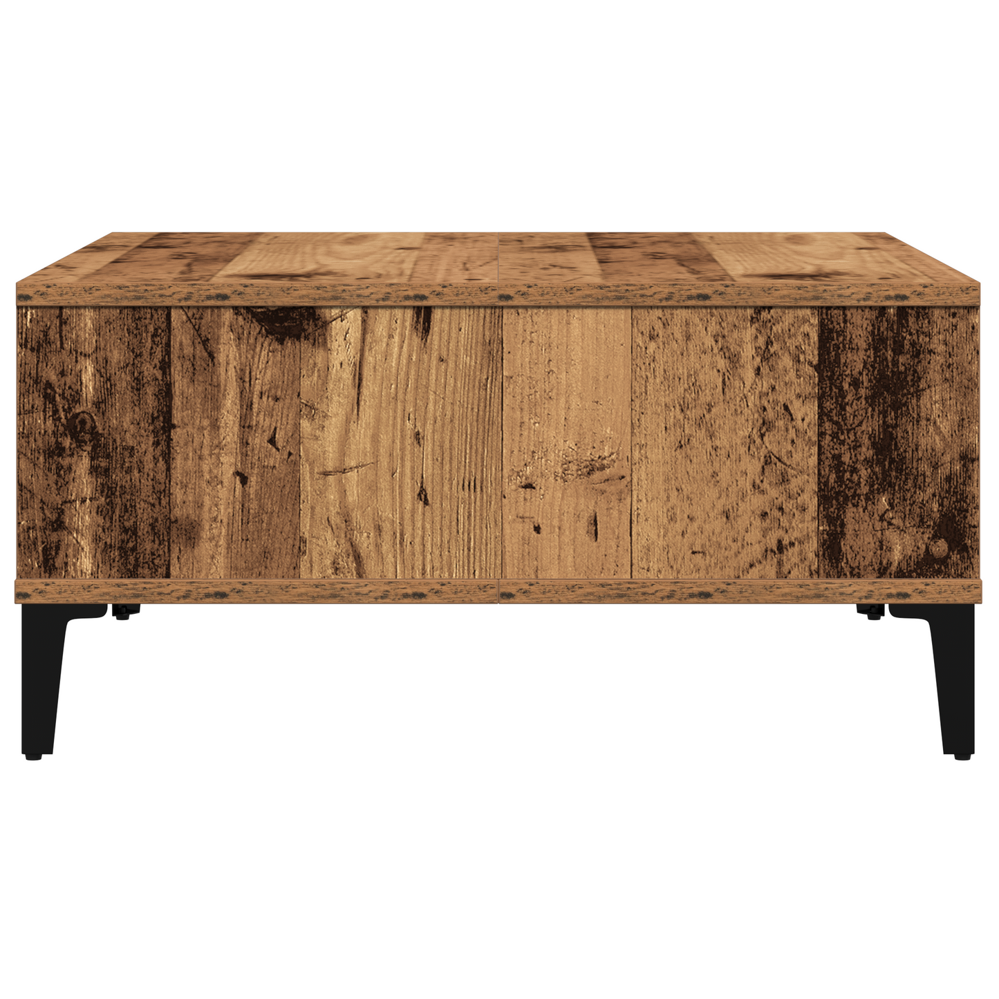 Kaffebord Gammelt Træ 60X60X30 Cm Ingeniørtræ