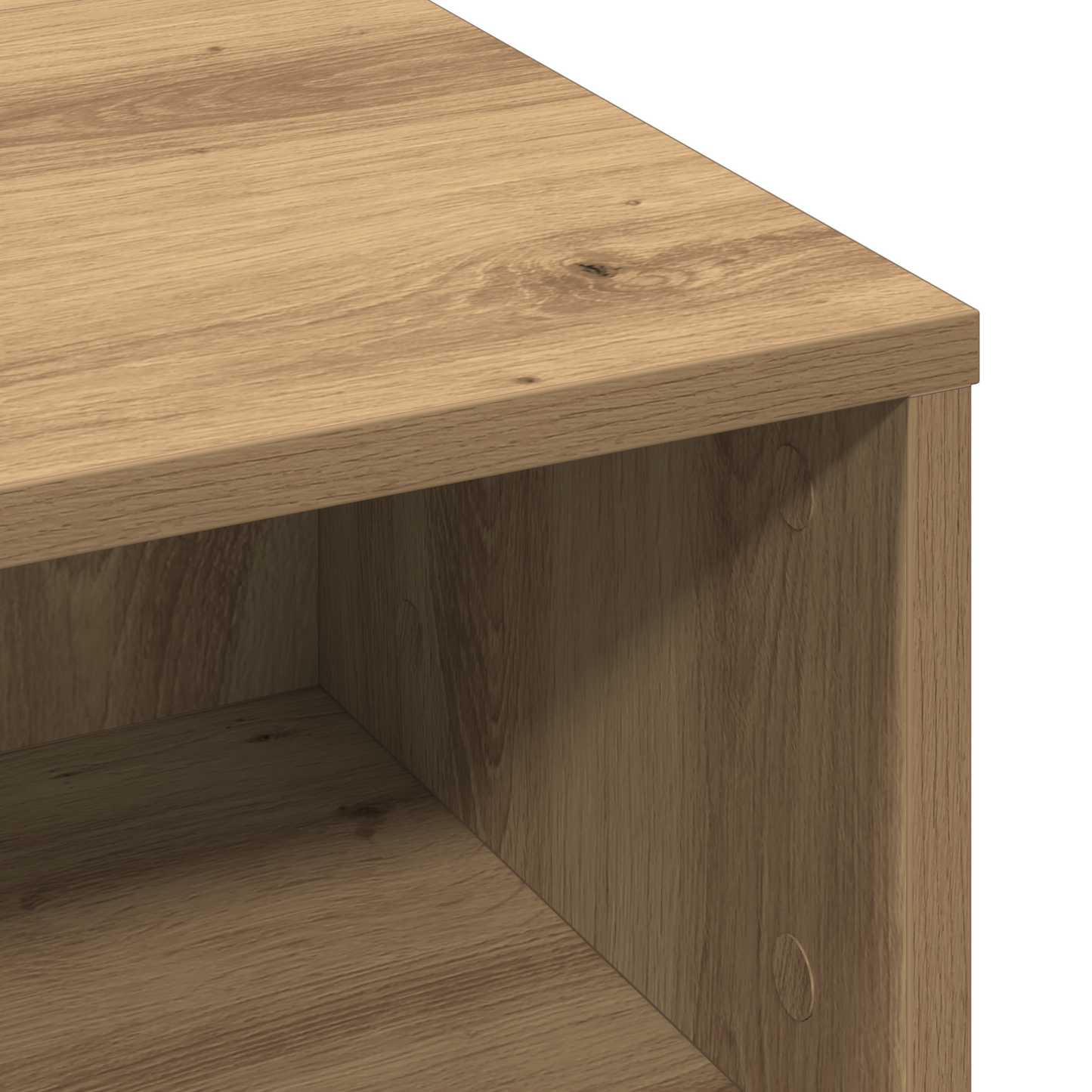 Sofabord Artisan Eg 60X60X30 Cm Konstrueret Træ