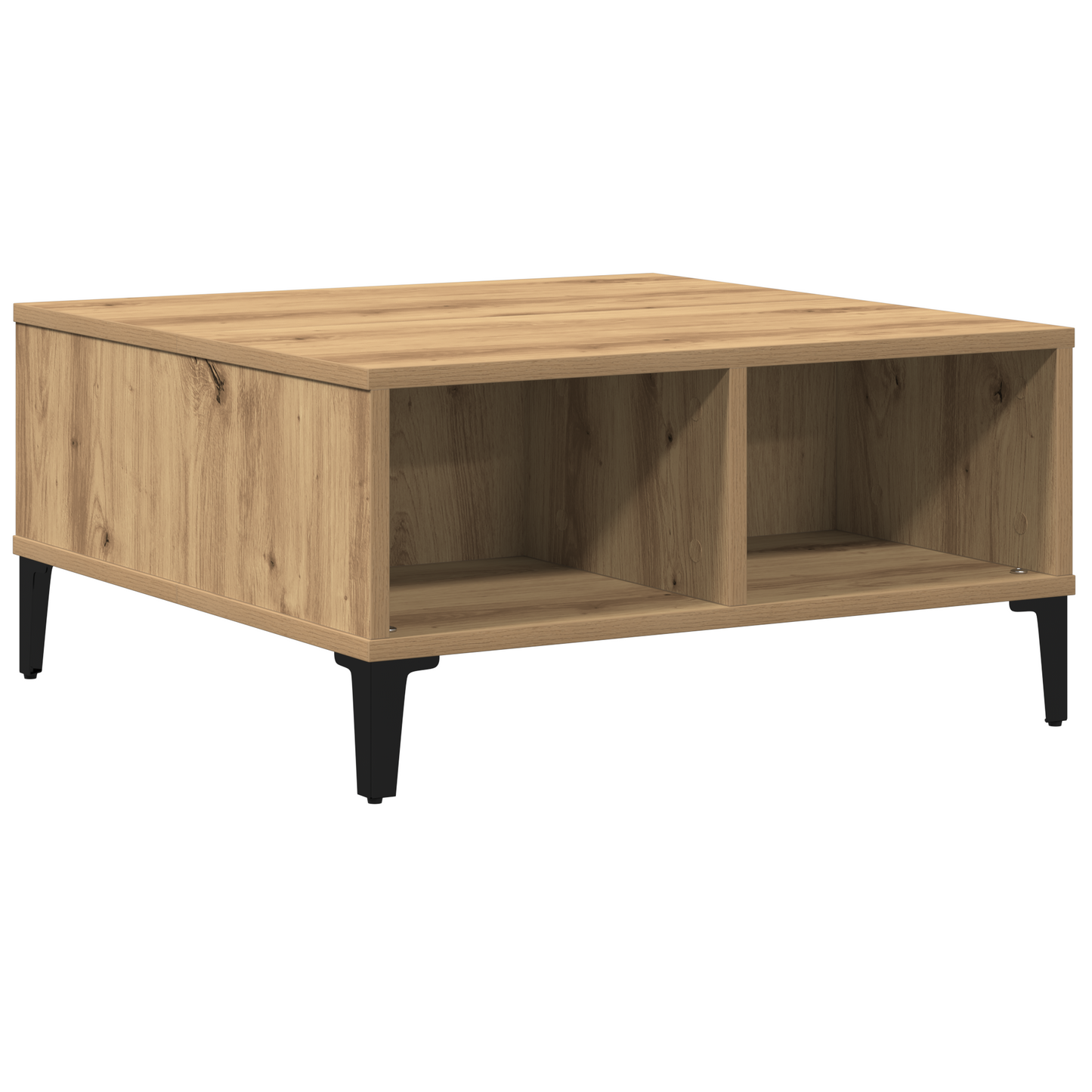 Sofabord Artisan Eg 60X60X30 Cm Konstrueret Træ